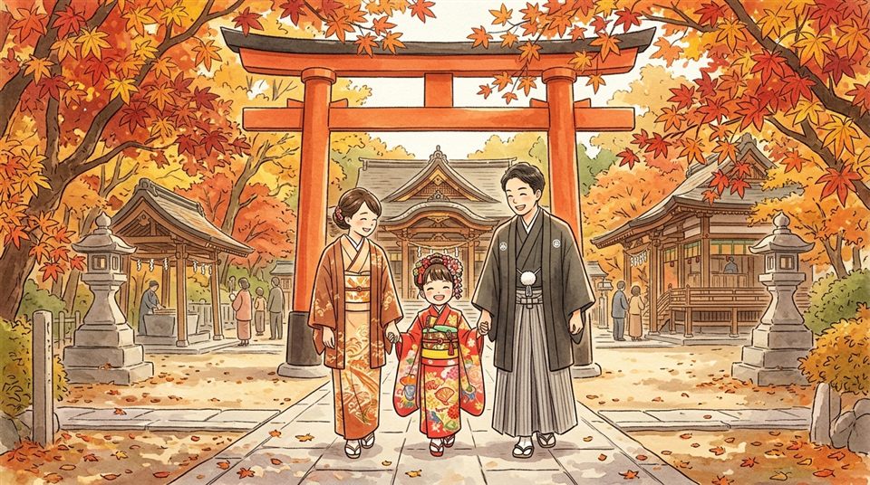 七五三・お宮参りの用途カード